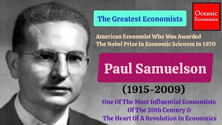 Paul Samuelson American Economist in English [upl. by Ahseile]