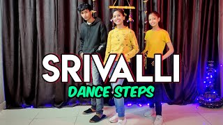 Srivalli Song Dance Steps  Learn In 40sec Teri Jhlak Ka sarfi Allu ArjunPuspa shorts ytshorts [upl. by Wu912]