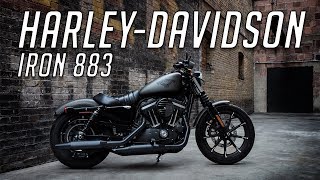 HARLEYDAVIDSON IRON 883  FIRST RIDE amp REVIEW [upl. by Ecirual212]