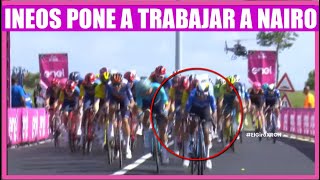 RESUMEN 13 ETAPA GIRO de ITALIA 2024 INEOS SOFOCA y ASUSTA a MOVISTAR de NAIRO Quintana [upl. by Mathe155]