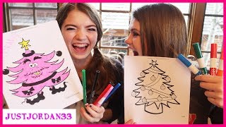 Christmas 3 Marker Challenge  JustJordan33 [upl. by Neeven366]