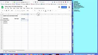 Creating a data dictionary [upl. by Byrle544]