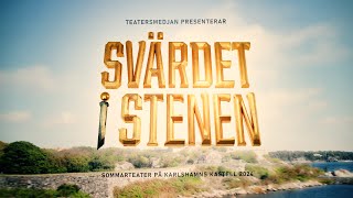 Svärdet i Stenen  Sommarteater på Karlshamns Kastell 2024  Trailer [upl. by Tronna]