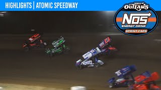 World of Outlaws NOS Energy Drink Sprint Cars  Atomic Speedway  May 24 2024  HIGHLIGHTS [upl. by Berkeley]