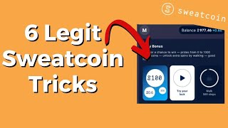 Sweatcoin Tricks amp Tips – 6 Legit Ways to Earn Sweatcoins Faster [upl. by Bloem]