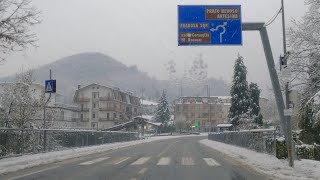 Ceva  Niella Tanaro 🏰  Mondovì  Frabosa Sottana 🌧❄ 5kCuneoPiemonteItalia [upl. by Woodford]