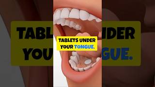 Sublingual route shorts subling pharmacy pharmaceutics routes administration tablet science [upl. by Ecnerewal]