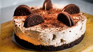 The fastest and easiest cheesecake in the world oreo cheesecake recipe [upl. by Akenat]