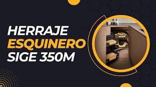 Herraje esquinero MAGIC CORNER 350M de SIGE [upl. by Kleper188]