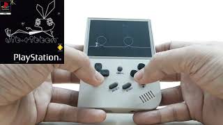 Anbernic RG35XX Gameplay Test Of PS1 VibRibbon [upl. by Joanne]