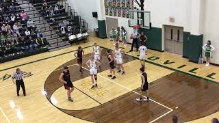 Ottoville High School Boys Basketball vs Minster High Shcool 202021 [upl. by Paddie]