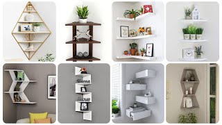 TOP 35 Modern Corner Shelf Decorating Ideas  Wall Corner Shelf Design [upl. by Kingsly]