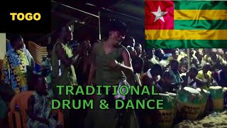 Traditional Togolese music and dance [upl. by Ellennahs]