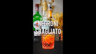 How to make a Negroni Sbagliato cocktail at home recipe [upl. by Azila]