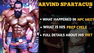 ARVIND SPARTACUS EXPLAINS ABOUT NPC MEET CONTROVERSY HIS DIET PLAN  CHENNAI FIT CITY [upl. by Enined]