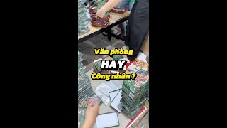 Nhân viên văn phòng hay công nhân xưởng Hộp Giấy Sáng Tạo Trẻ l Hộp Giấy Sáng Tạo Trẻ [upl. by Marpet126]