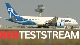 Airport LIVE 🎛️ Teststream Berlin BER Flughafen  Hoffmannkurvenalarm [upl. by Gitel]