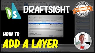 Draftsight How To Add A Layer [upl. by Epp]