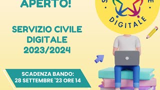 Presentazione Servizio Civile Digitale 2023 [upl. by Thanasi]