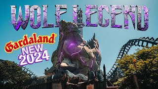 provo la NOVITÀ 2024 di GARDALAND  WOLF LEGEND [upl. by Alimac]