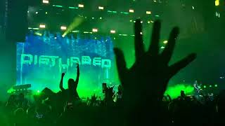 down with the sickness disturbed live at aftershock festival 2024 [upl. by Nashner]