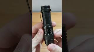 🔦 Mini linterna led recargable de gran potencia aliexpress 💡 De mano con zoom de buena calidad [upl. by Pentheas]