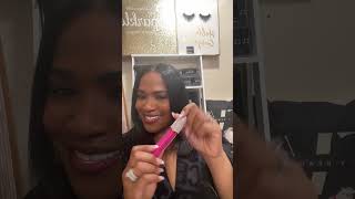 these lips are coated in sass amp glossiness🥰 lipgloss shortsvideo shortfeed ebonyvbeauty [upl. by Haldas]