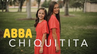 Sweet ABBA cover Chiquitita By Annalie Johnson of One Voice Childrens Choir and her sister Abby [upl. by Ymac]