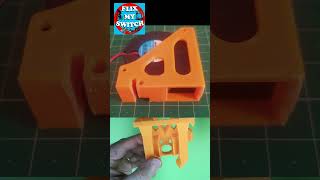 4020 to 5015 fan adaptor 3d printer 🖨️overhang test Mk8 hotend No supports 0078 [upl. by Lois]