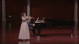 María Dueñas  SaintSaens  Intro and Rondo Capriccioso  2017 Zhuhai Violin Comp [upl. by Linoel173]