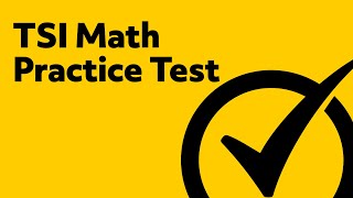 Free TSI Math Review Practice Test  Texas Success Initiative [upl. by Hess452]