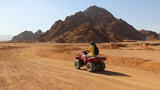 Quad Biking Safari Sharm El Sheikh Egypt [upl. by Yajet387]