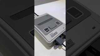 Nintendo SNES Mini Startup… nintendo gaming retrogaming gamer retro games snes nostalgia [upl. by Ical]