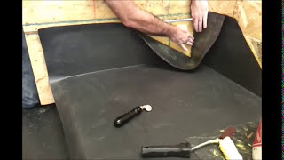 How to Form an Internal Corner on a Flat Roof with EPDM  Rubber Roofing Made Easy [upl. by Niai]