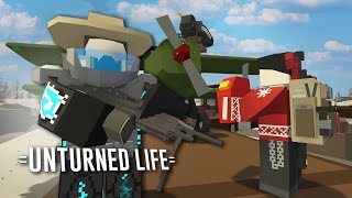 VENTURING OUT OF THE BASE  Unturned Life Roleplay 15 [upl. by Wasson]