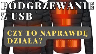 Odzież Podgrzewana z USB  czy to naprawdę działa  recenzja kurtki bezrękawnika oraz kamizelki [upl. by Klepac506]