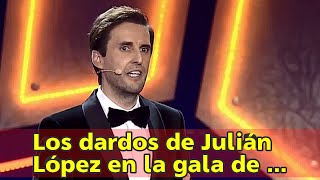 Los dardos de Julián López en la gala de los Premios Feroz 2018  culturacine [upl. by Hanid246]