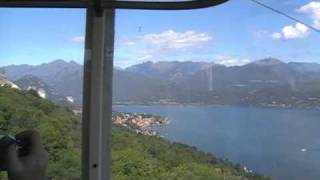 Stresa to Mottarone cableway lago maggiore [upl. by Cohlette]