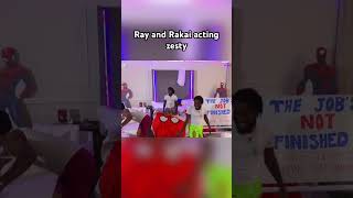 Ray and Rakai acting zesty kaicenatstream youtubeshorts kaicenat shorts [upl. by Clayborn515]