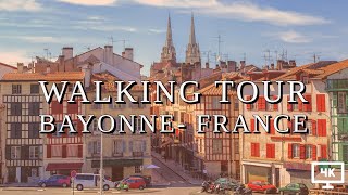 🇫🇷 Bayonne France  Walking Tour 4K UHD [upl. by Apollo]