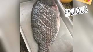 Receita simples Peixe assado no forno [upl. by Ozzie]