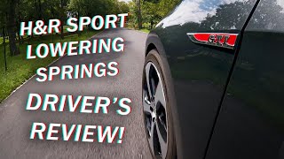 HampR Sport Lowering Springs Review  Worth It [upl. by Androw]