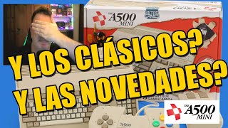 🔴THE AMIGA 500 MINI JUEGOS INCLUIDOS SALE MAL😂😂 [upl. by Uv]