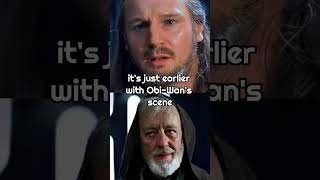 Qui Gons Death is PARALLEL to Obi Wans Death [upl. by Aikaj]