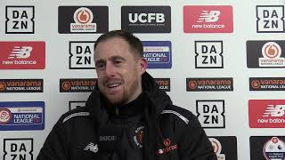 Slough Town 32 Dorking Wanderers  Scott Davies Interview  12 November 2024 [upl. by Anaitak]