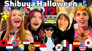 Japanese Polyglot SHOCKS EVERYONE in Their Language  Tokyo Shibuya Halloween 2024 [upl. by Menken]