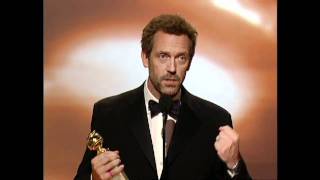 Hugh Laurie Wins Best Actor TV Series Drama  Golden Globes 2007 [upl. by Adihsar]