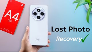 Redmi A4 Delete Photo Video Recovery  Redmi A4 me Delete Photo Ko Wapas Kaise Laye [upl. by Sharlene]