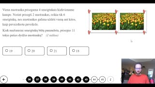 Standartizuoti Matematikos 8 klasė 4045 užduotys [upl. by Jezabel]