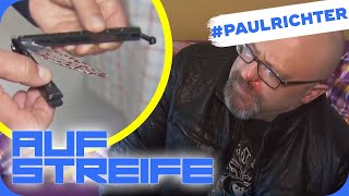 Verbotenes Messer Eine verrückte Familiengeschichte  PaulRichterTag  Auf Streife  SAT1 [upl. by Mack]